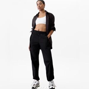 Athleta Black Joggers! Size Lg Tall